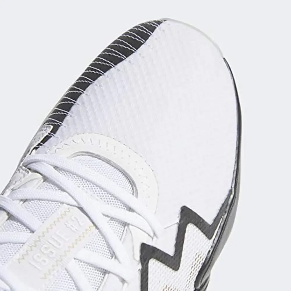 ADIDAS DONOVAN MITCHELL D.O.N. ISSUE #2 SHOES MEN'S, WHITE, SIZE 13